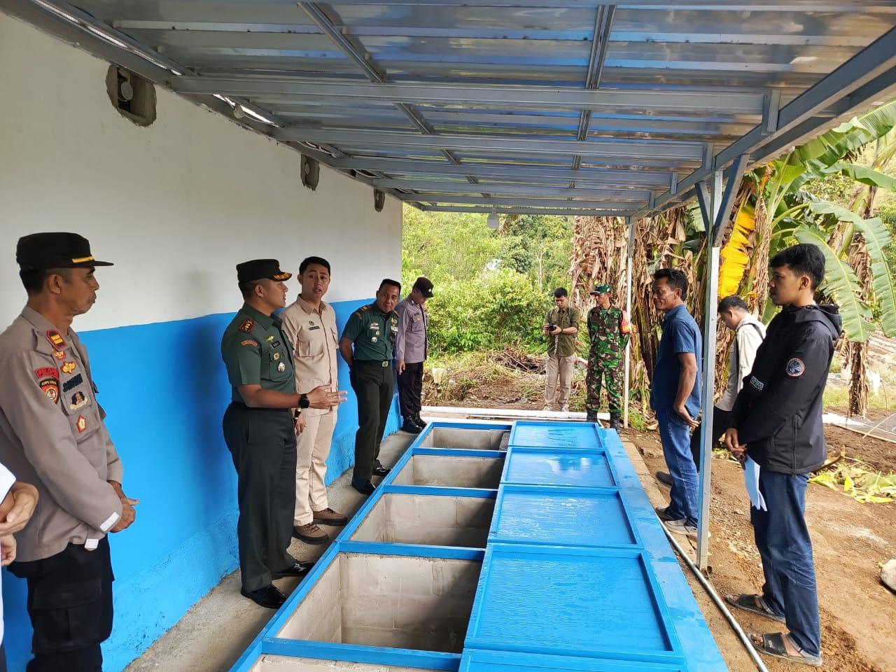Dandim 0422/Lampung Barat Cek Lokasi Dapur Sehat SPPG Dandim 0422/Lampung Barat Cek Lokasi Dapur Sehat SPPG