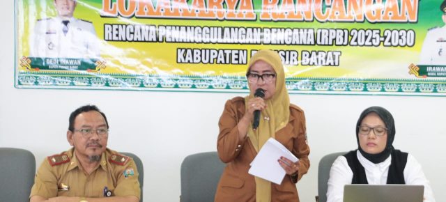 Wakili Bupati, Staf Ahli Yurni Dewi Buka Kegiatan Lokakarya Rancangan RPB Pesibar 2025-2030