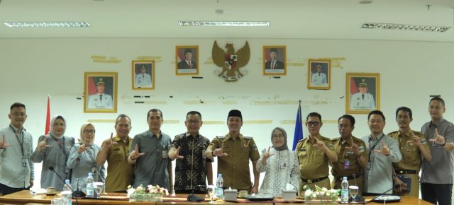 Bupati Dedi Irawan Terima Kunjungan Dirut BPD Lampung
