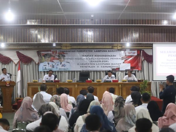 Bupati Parosil Mabsus Buka Rapat Koordinasi POP Triwulan II Tahun 2025