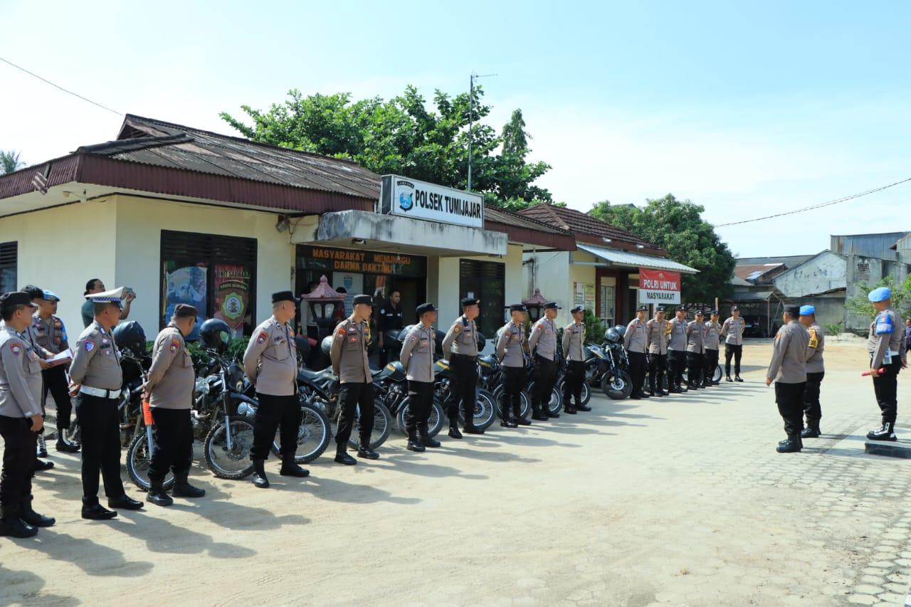 Gaktiblin personil, Sipropam Polres Tulang Bawang Barat Cek Inventaris Ranmor Dan Senpi Jajaran Polsek Gaktiblin personil, Sipropam Polres Tulang Bawang Barat Cek Inventaris Ranmor Dan Senpi Jajaran Polsek