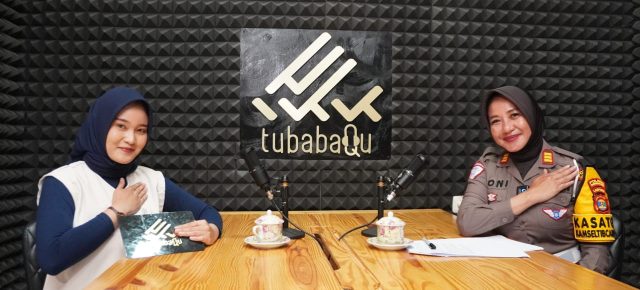 Satlantas Polres Tulang Bawang Barat Sosialisasi Tertib Berlalu Lintas Lewat Studio Radio Streaming Tubabaqu, Sukseskan Operasi Patuh Krakatau 2025