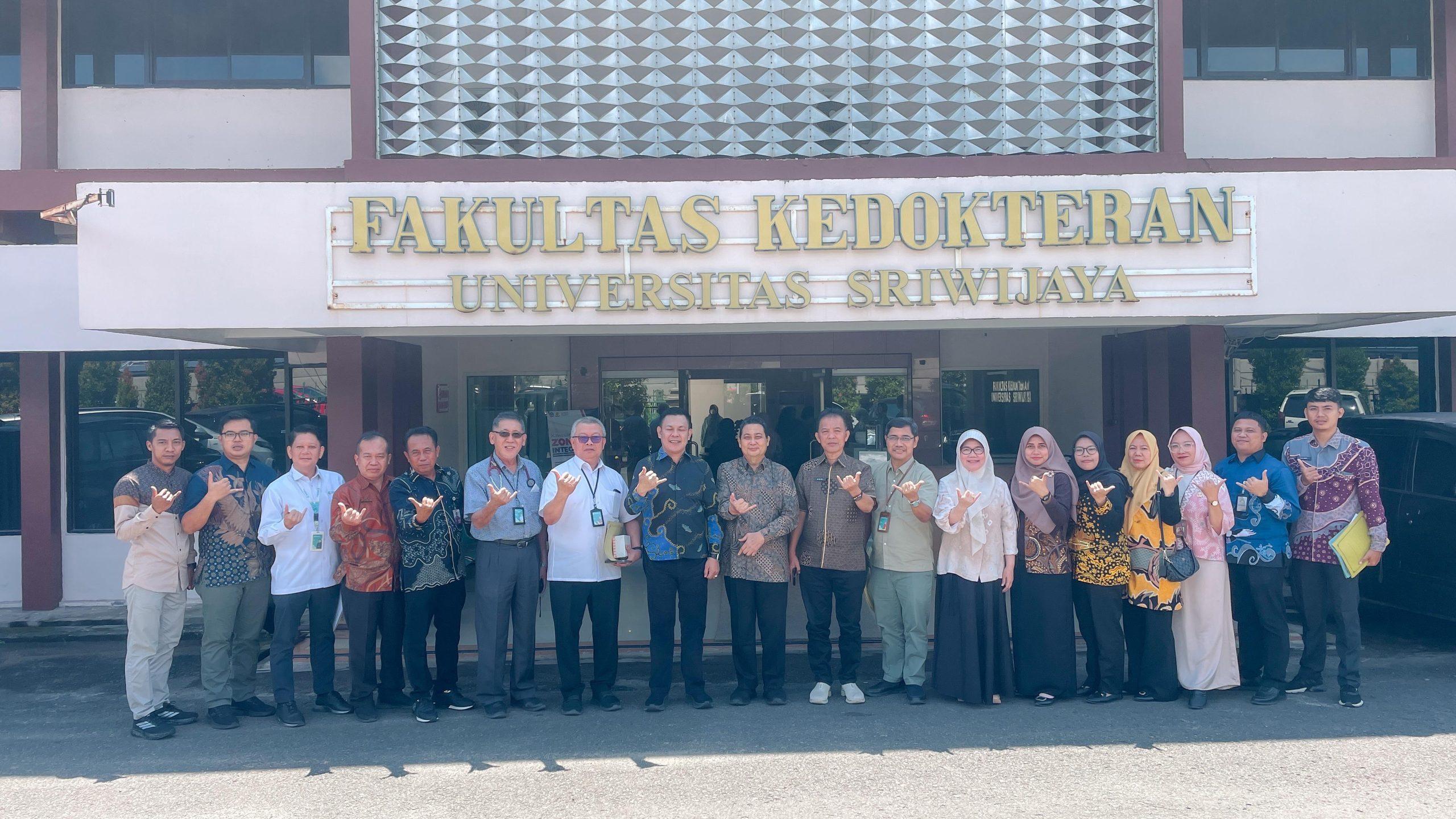 Pemerintah Kabupaten Pesisir Barat Jalin Audiensi dengan Universitas Sriwijaya Bahas Pemenuhan Kebutuhan Dokter Spesialis