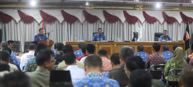 Wabup Mad Hasnurin Pimpin Rakor PAD Anggaran Tahun 2025
