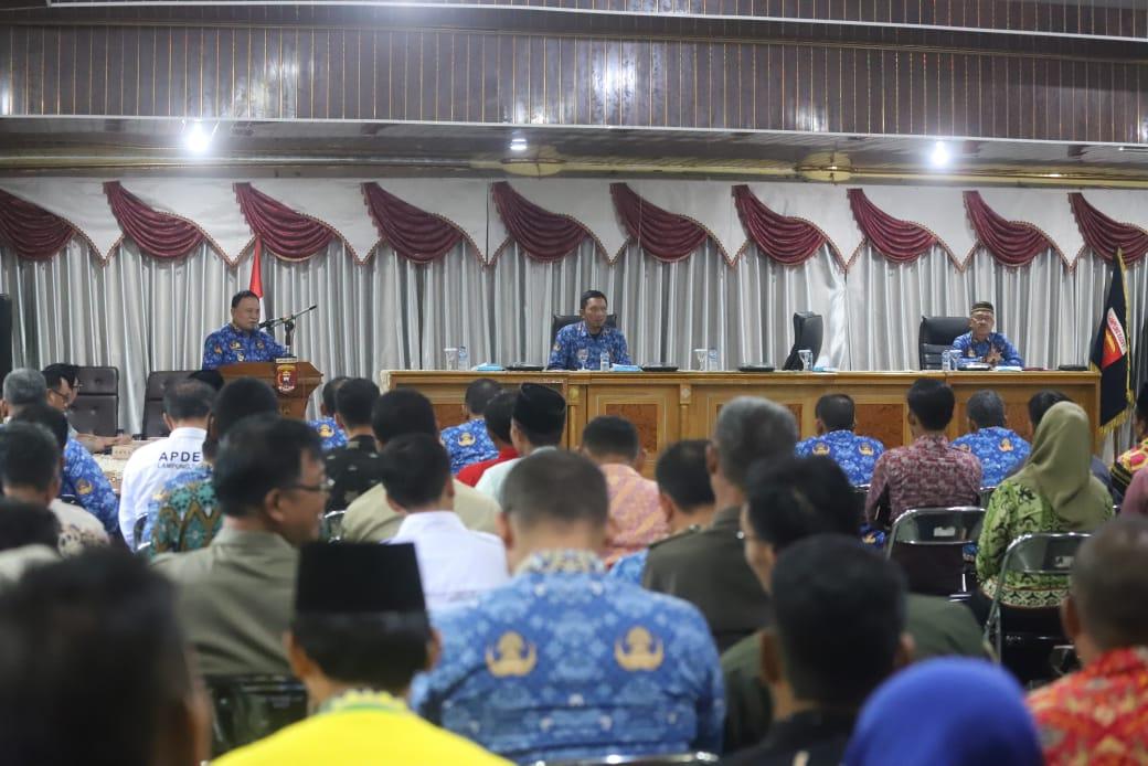 Wabup Mad Hasnurin Pimpin Rakor PAD Anggaran Tahun 2025