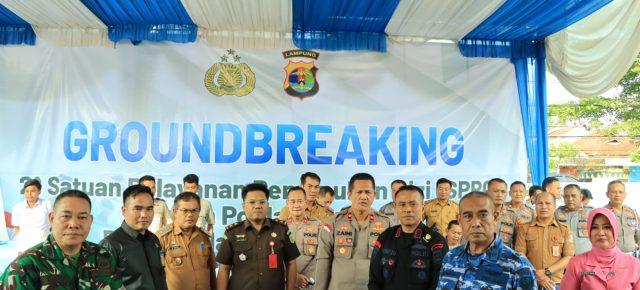 Dukung Program Makan Bergizi Gratis untuk Masyarakat, Wakapolres Tulang Bawang Barat Ikuti Groundbreaking Serentak SPPG