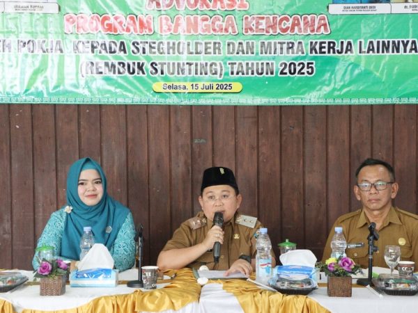 Turunkan Angka Stunting Di Pesibar, Wakil Bupati Irawan Topani Hadiri Kegiatan Advokasi Program Bangga Kencana