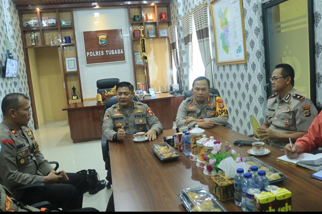 Puslitbang Polri Lakukan Penelitian e-MP dan Ketahanan Pangan di Polres Tulang Bawang Barat Puslitbang Polri Lakukan Penelitian e-MP dan Ketahanan Pangan di Polres Tulang Bawang Barat