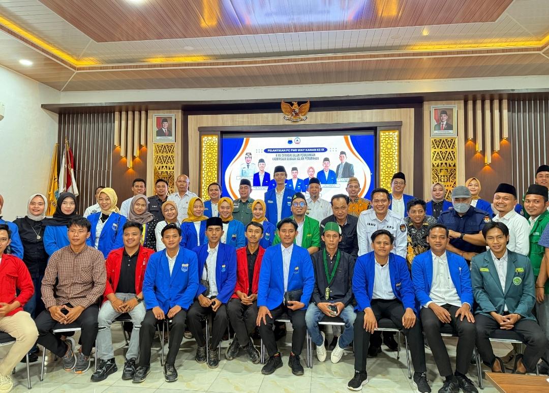 PC PMII Way Kanan Masa Bhakti 2024-2025 Resmi Di Lantik Oleh PB PMII Pusat PC PMII Way Kanan Masa Bhakti 2024-2025 Resmi Di Lantik Oleh PB PMII Pusat