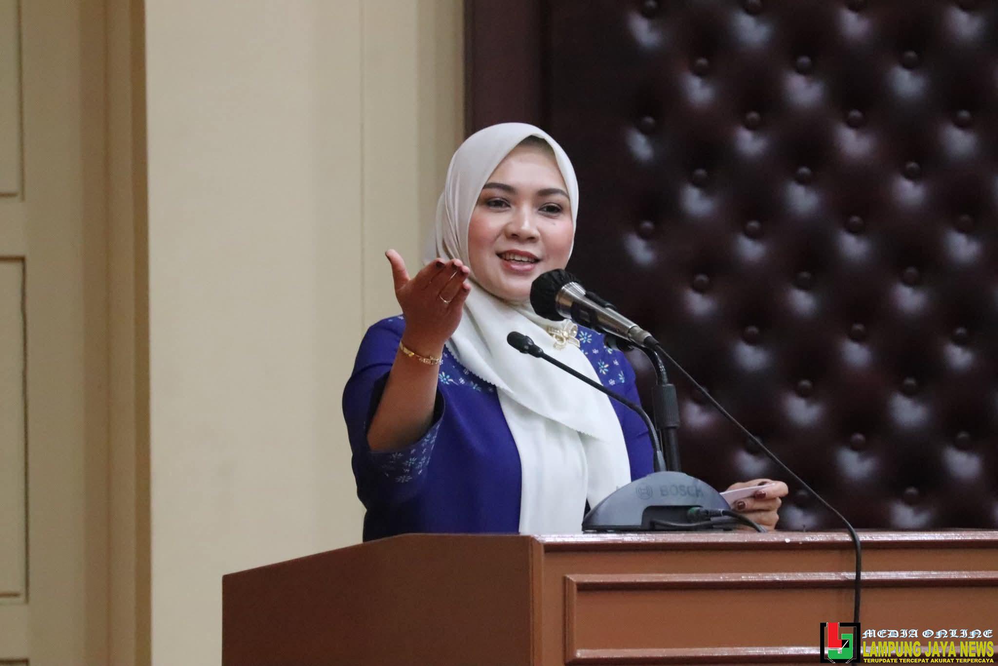Perkuat Peran Keluarga, TP. PKK Provinsi Lampung Dorong Edukasi Ketahanan Sosial