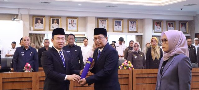 Gubernur Lantik Dua Pejabat Pimpinan Tinggi Pratama dilingkungan Pemprov Lampung