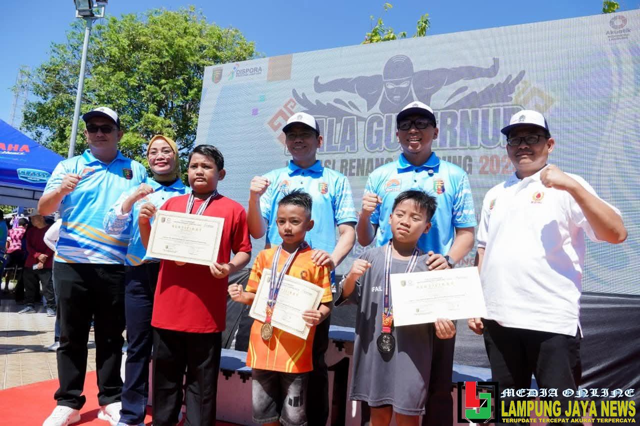 Gelaran Piala Gubernur Renang 2025, Jaring Atlet Muda Lampung Untuk Dibina Gelaran Piala Gubernur Renang 2025, Jaring Atlet Muda Lampung Untuk Dibina