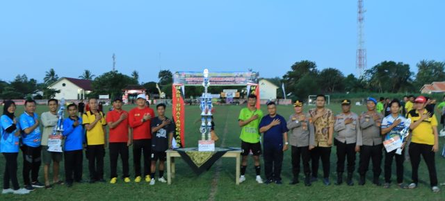 Turnamen Sepak Bola Kapolres Tubaba Cup 2025 Dalam rangka hari Bhayangkara ke-79 Resmi Ditutup