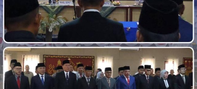 Bupati Dr. Ir. H. Hamartoni Ahadis, M.Si. Lantik 17 Pejabat Pimpinan Tinggi Pratama Pemkab Lampung Utara