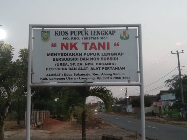 Diduga Kios Pupuk Lengkap NK Tani Jual Pupuk Subsidi Diatas HET