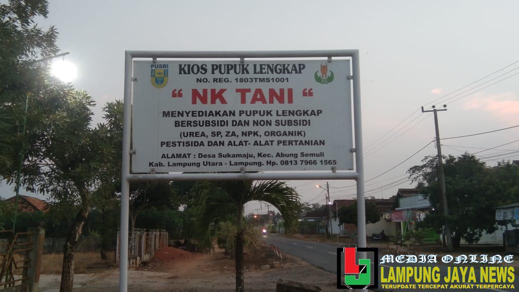 Diduga Kios Pupuk Lengkap NK Tani Jual Pupuk Subsidi Diatas HET Diduga Kios Pupuk Lengkap NK Tani Jual Pupuk Subsidi Diatas HET
