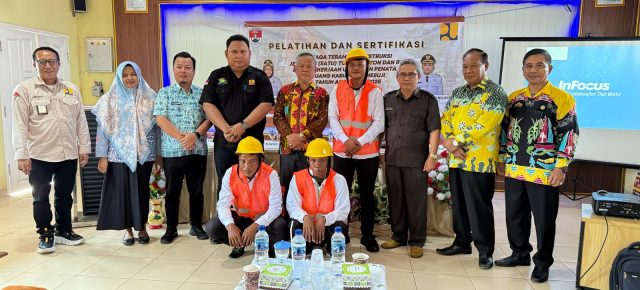 Dinas PUPR Mesuji Gelar Pelatihan dan Sertifikasi Tenaga Terampil Kontruksi