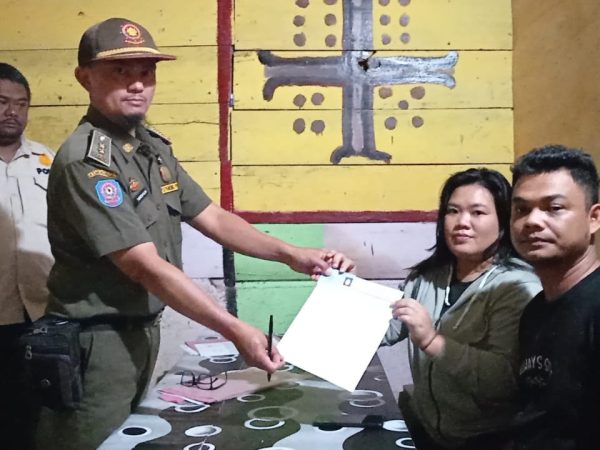 Kembali Satpol PP Lampung Barat Gelar Patroli Lanjutan Penegakan Perda Ketertiban Umum di Way Tenong