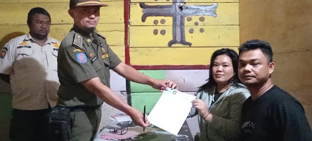 Kembali Satpol PP Lampung Barat Gelar Patroli Lanjutan Penegakan Perda Ketertiban Umum di Way Tenong