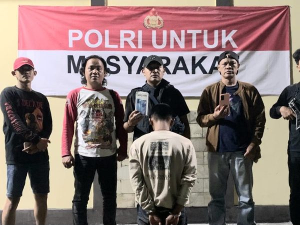Polsek Wonosobo Polres Tanggamus Tangkap Tersangka Penadahan HP Hasil Curas