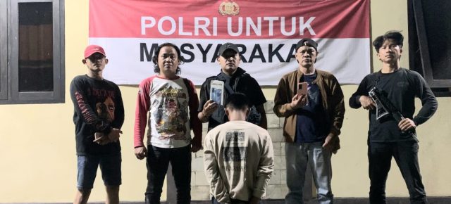 Polsek Wonosobo Polres Tanggamus Tangkap Tersangka Penadahan HP Hasil Curas