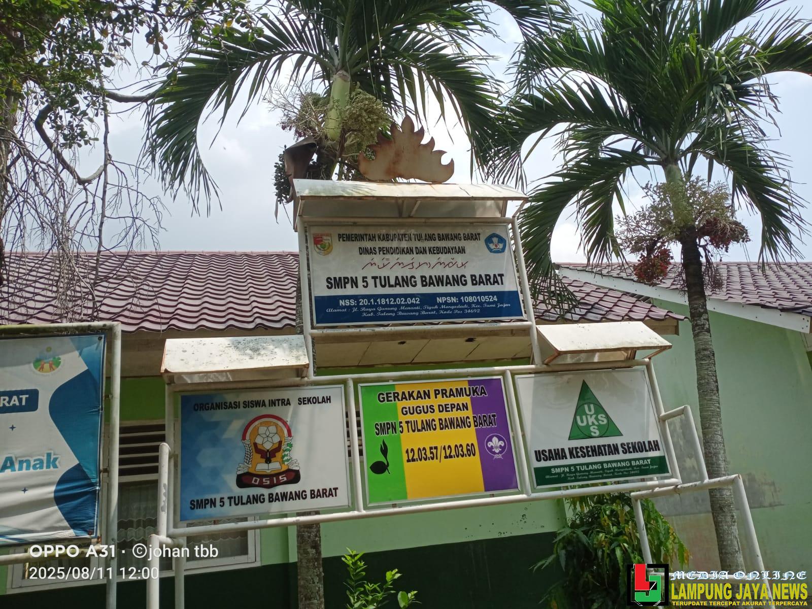 SMPN 5 Margo Dadi Biarkan Satu Ruangan Terbengkalai Gara-gara Bau Kencing Kelelawar, MCK Baru Malah Dikhawatirkan Rusak Jika Dipakai