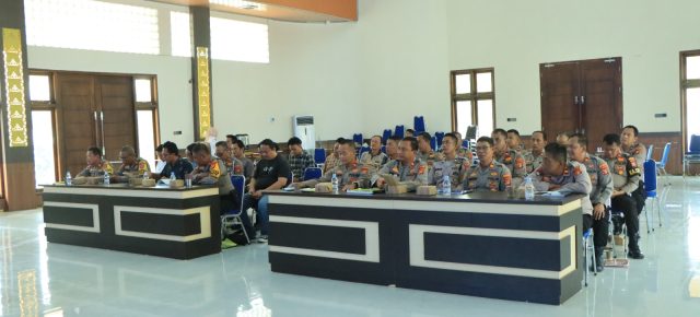 Polres Tulang Bawang Barat Laksanakan Gelar Operasional (GO) dan Pembinaan Bulan Juli 2025