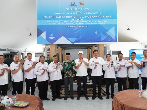 Pemkab Tubaba Perkuat Sinergi dengan Ombudsman, Siap Lakukan Lompatan Kualitas Pelayanan Publik Pemkab Tubaba Perkuat Sinergi dengan Ombudsman, Siap Lakukan Lompatan Kualitas Pelayanan Publik