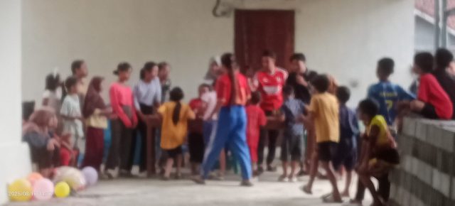 Memeriahkan HUT RI Ke-80, Warung Dafa Adakan Perlombaan Anak-Anak dan ibu ibu 