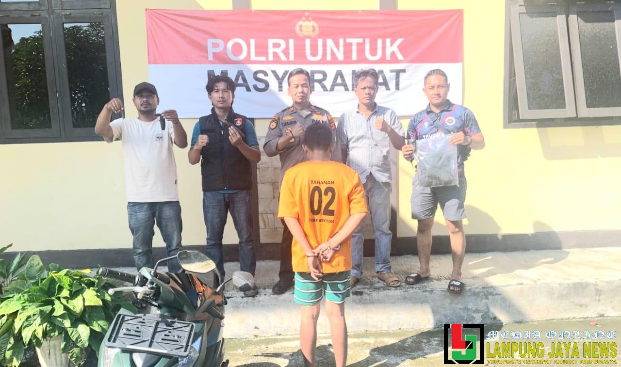 Polsek Wonosobo Bersama Warga Tangkap Pelaku Curanmor Bersenjata Tajam Polsek Wonosobo Bersama Warga Tangkap Pelaku Curanmor Bersenjata Tajam