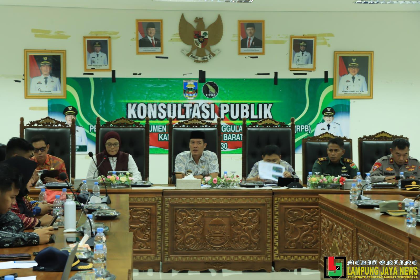 Bupati dan Wakil Bupati Pesibar Hadiri Konsultasi Publik Dokumen RPB 2025 Bupati dan Wakil Bupati Pesibar Hadiri Konsultasi Publik Dokumen RPB 2025