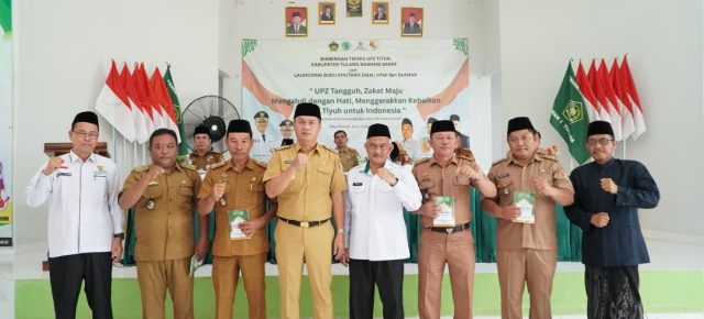 Bupati Tubaba Buka Bimtek Unit Pengumpul Zakat untuk Tiga Kecamatan