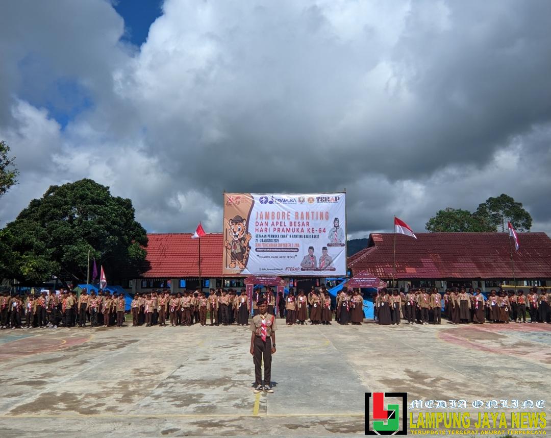 480 Peserta Ramaikan Jambore dan Apel Besar Hari Pramuka Ke-64 480 Peserta Ramaikan Jambore dan Apel Besar Hari Pramuka Ke-64