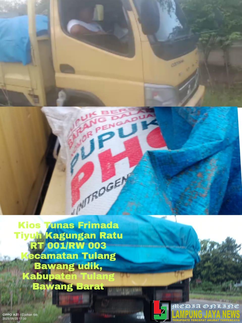 Skandal Pupuk Subsidi – Diduga Dijual Keluar Kecamatan, Nama Kapolsek Disebut Sopir! Skandal Pupuk Subsidi – Diduga Dijual Keluar Kecamatan, Nama Kapolsek Disebut Sopir!