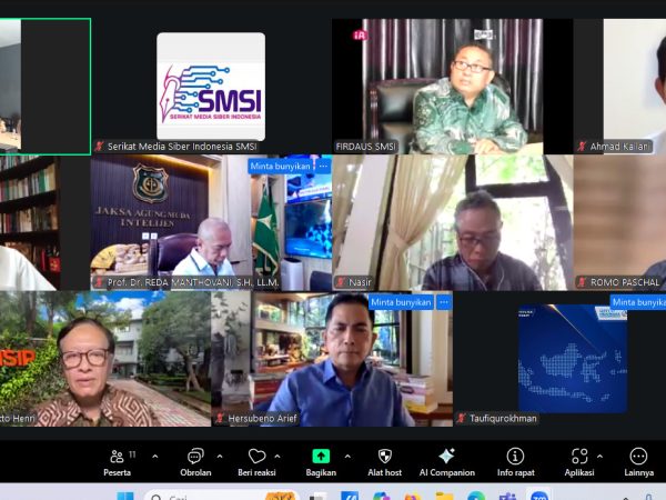 Rumuskan Sikap Kebangsaan, SMSI Gelar Rapat Bersama Dewan Pembina dan Dewan Pakar