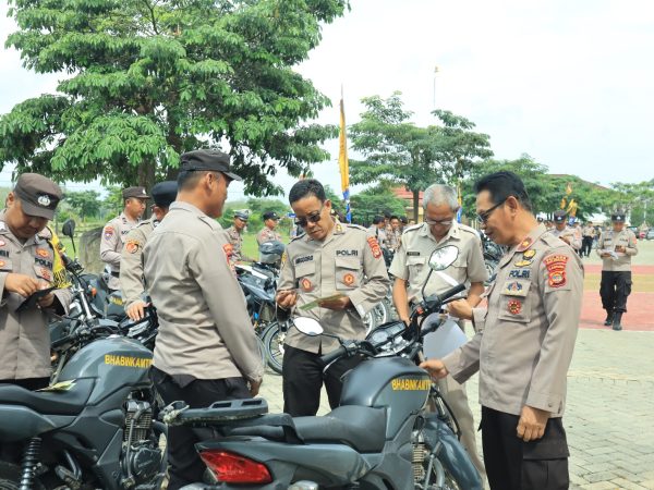Pastikan Kondisi Logistik Terawat, Aman dan Lengkap, Tim Supervisi Biro Logistik Polda Lampung Gelar Kunjungan Di Polres Tulang Bawang Barat