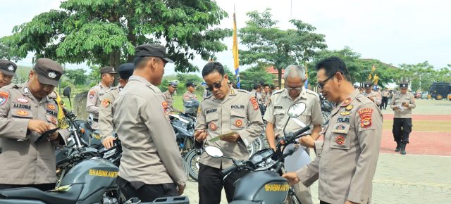 Pastikan Kondisi Logistik Terawat, Aman dan Lengkap, Tim Supervisi Biro Logistik Polda Lampung Gelar Kunjungan Di Polres Tulang Bawang Barat