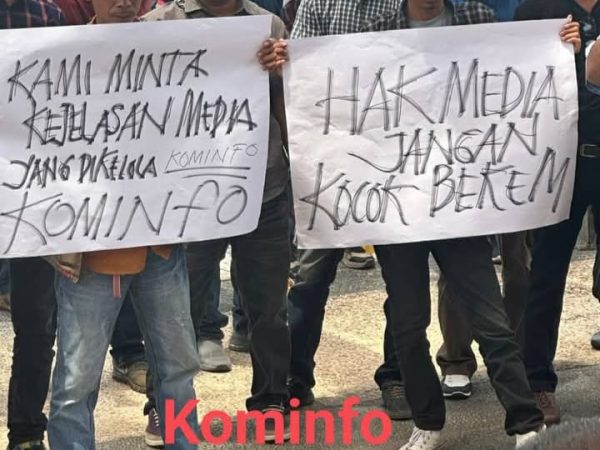 Aksi Damai Wartawan Tubaba : Tuntut Evaluasi Kominfo dan Audit Anggaran, DPRD Diminta Bertindak Tegas