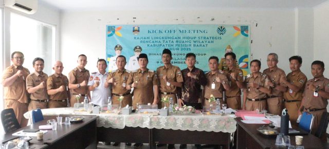 Bupati Dedi Irawan Buka Kegiatan KLHS RTRW Tahun 2025