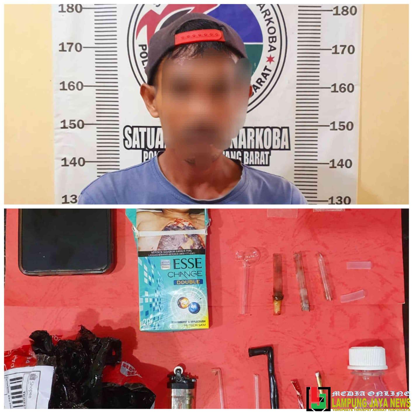 Satresnarkoba Polres Tulang Bawang Barat Amankan Kembali Seorang Pria Diduga Gunakan Narkoba Jenis Sabu Satresnarkoba Polres Tulang Bawang Barat Amankan Kembali Seorang Pria Diduga Gunakan Narkoba Jenis Sabu