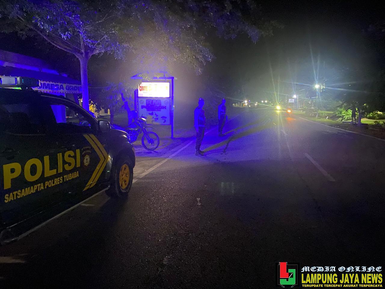 Antisipasi Gangguan Kamtibmas dan Tindak Pidana, Sat Samapta Polres Tulang Bawang Barat Laksanakan Patroli Malam Hari Antisipasi Gangguan Kamtibmas dan Tindak Pidana, Sat Samapta Polres Tulang Bawang Barat Laksanakan Patroli Malam Hari