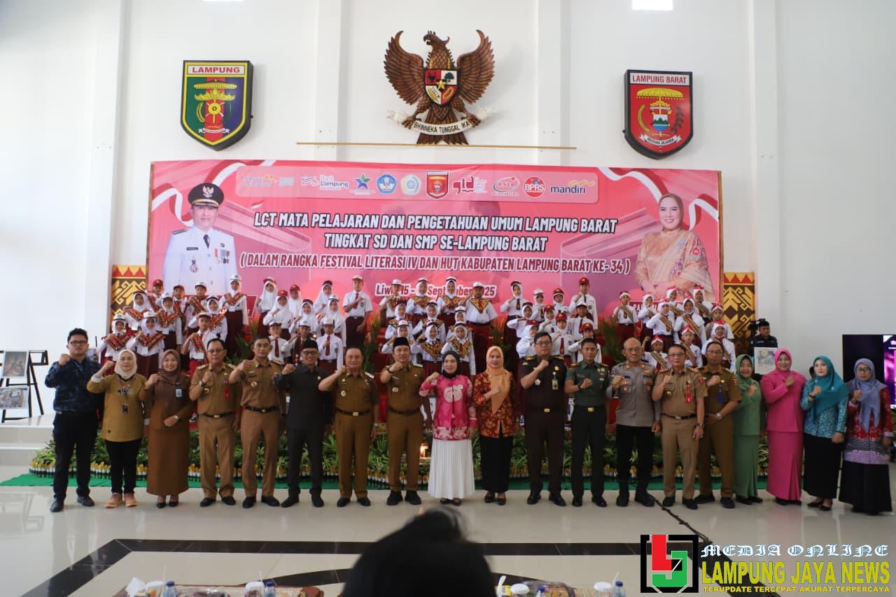 Parosil Sebut LCT Sebagai Tolak Ukur Terhadap Keberhasilan Pendidikan di Lampung Barat