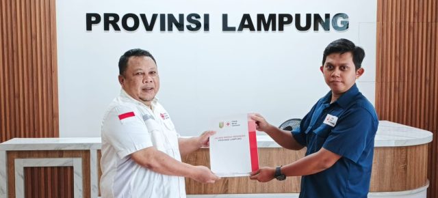 Purnama Wulan Sari, SE. MM Tunjuk Machiavelli Sebagai Pelaksana Tugas Ketua PMI Way Kanan