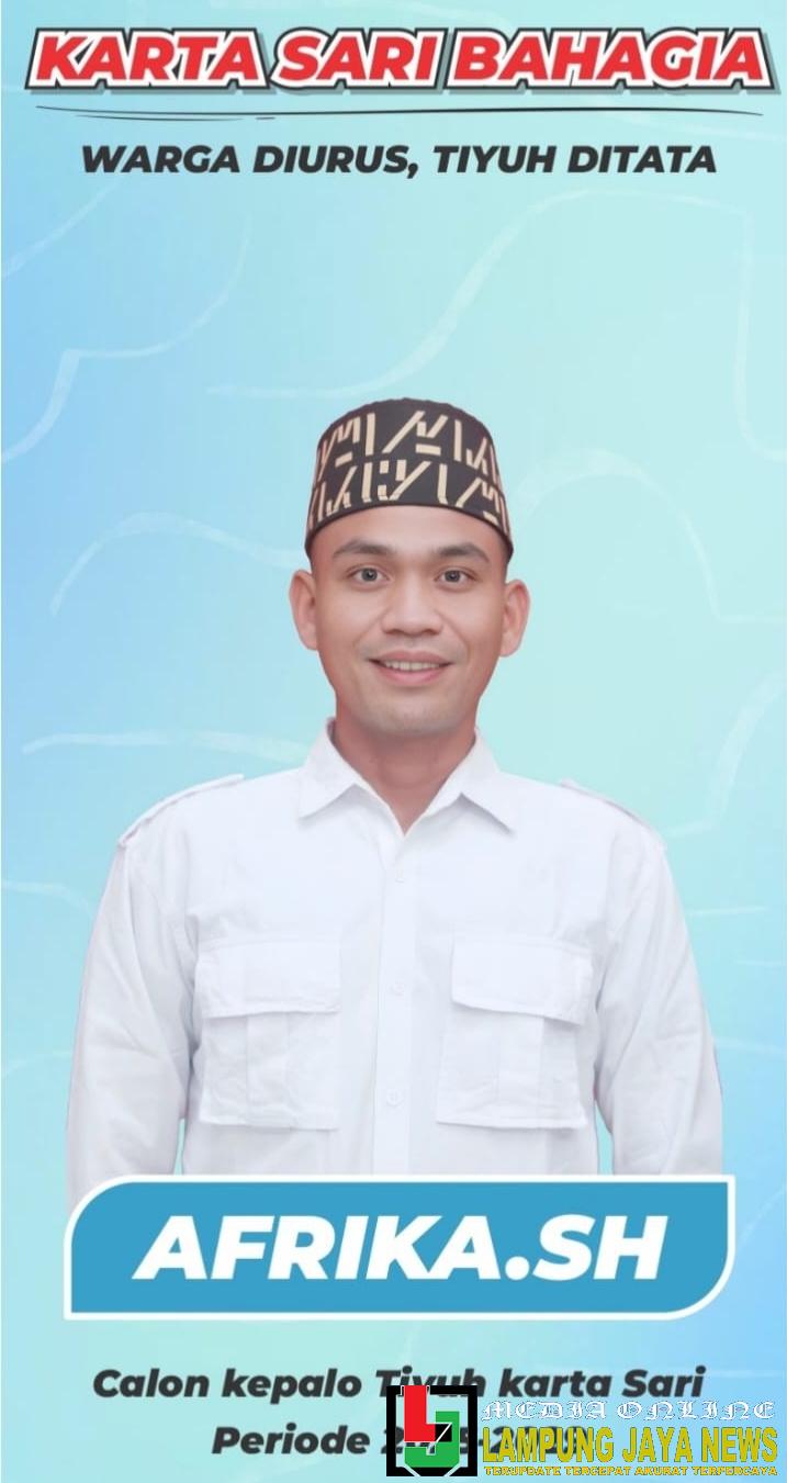 Aprika Resmi Mendaftarkan Diri Sebagai Salah Satu Kontestan Pemilihan PAW Kepala Tiyuh Karta Sari