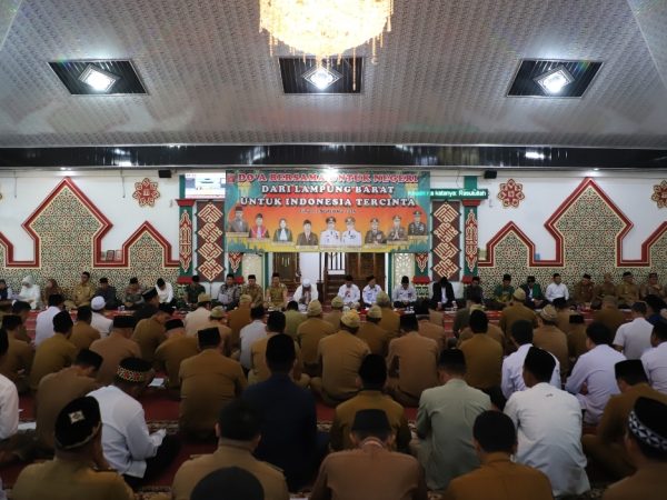 Pemkab Gelar Doa Bersama Dari Lampung Barat Untuk Kedamaian Indonesia 