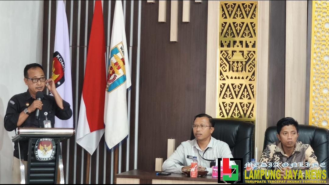 KPU Way Kanan Gelar FGD Kajian Teknis Pelaksanaan Pemilu