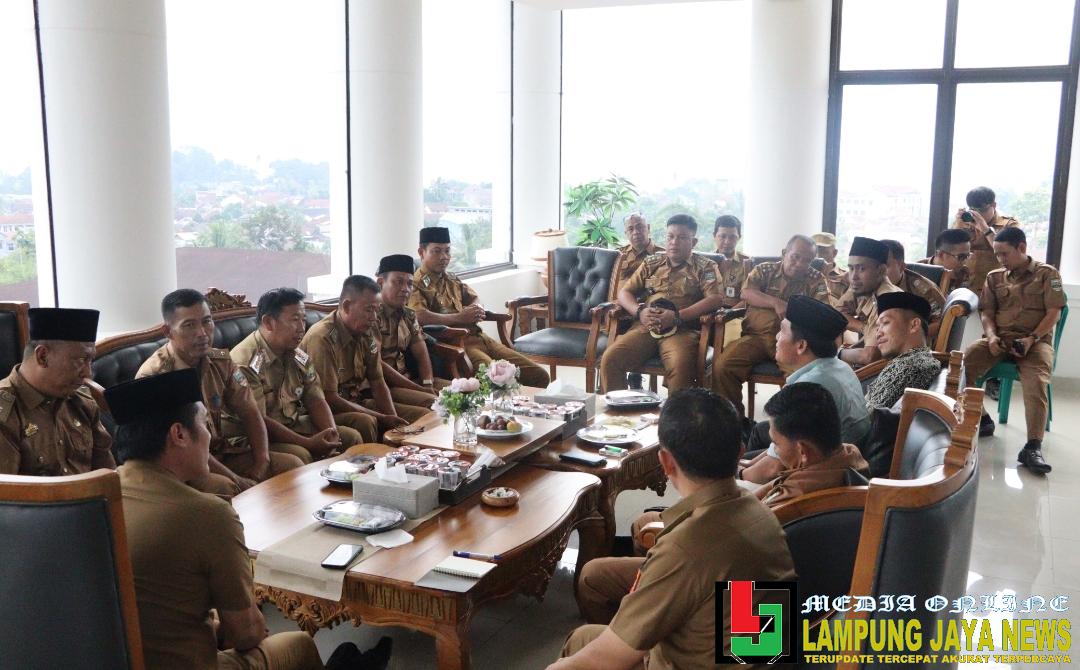 Harmonis, Dua Apdesi Kecamatan Di Pesibar Beraudensi Dengan Bupati Dedi Irawan