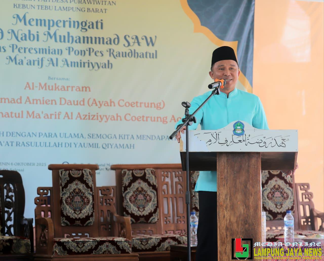 Parosil Harap Yayasan Dayah Raudhatul Ma'arif Al Amiriyyah Jadi Pilar Utama Moderasi Beragama