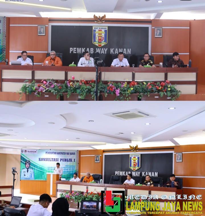 Gelar Konsultasi Publik, Pemerintah Kabupaten Way Kanan Susun KLHS Revisi RTRW Tahun 2025-2045 Gelar Konsultasi Publik, Pemerintah Kabupaten Way Kanan Susun KLHS Revisi RTRW Tahun 2025-2045