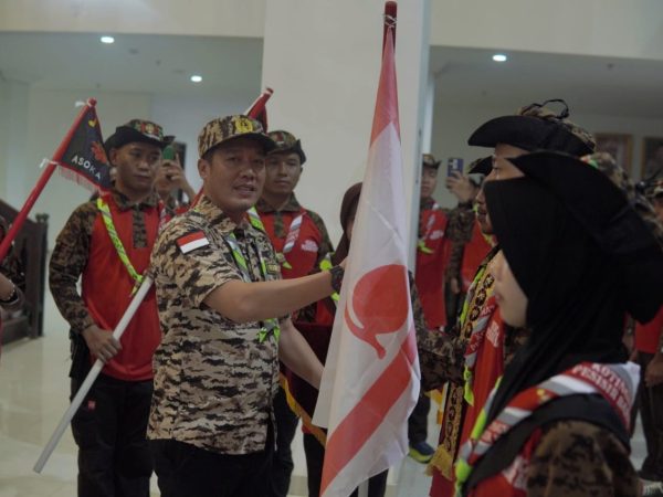Bupati Dedi Irawan Melepas Para Peserta JAMDA Lampung Ke VII Tahun 2025